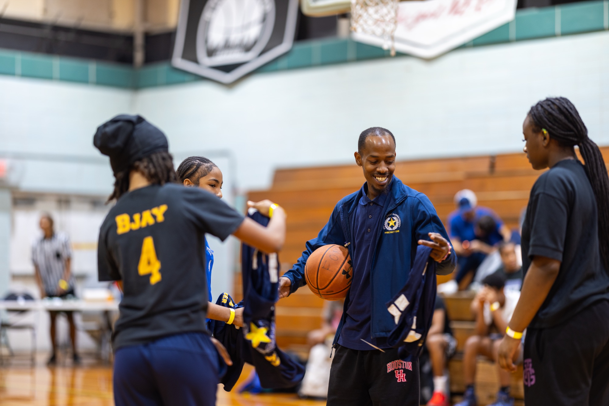 Photo from the One For All 3-on-3 Basketball Tournament